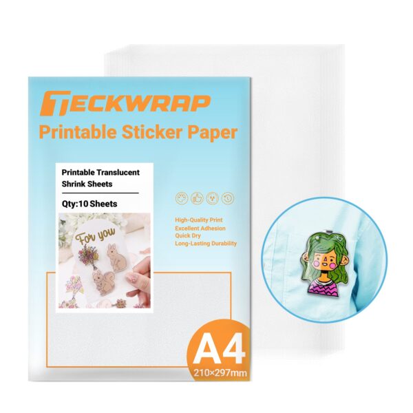 Inkjet Printable Shrink Sheets